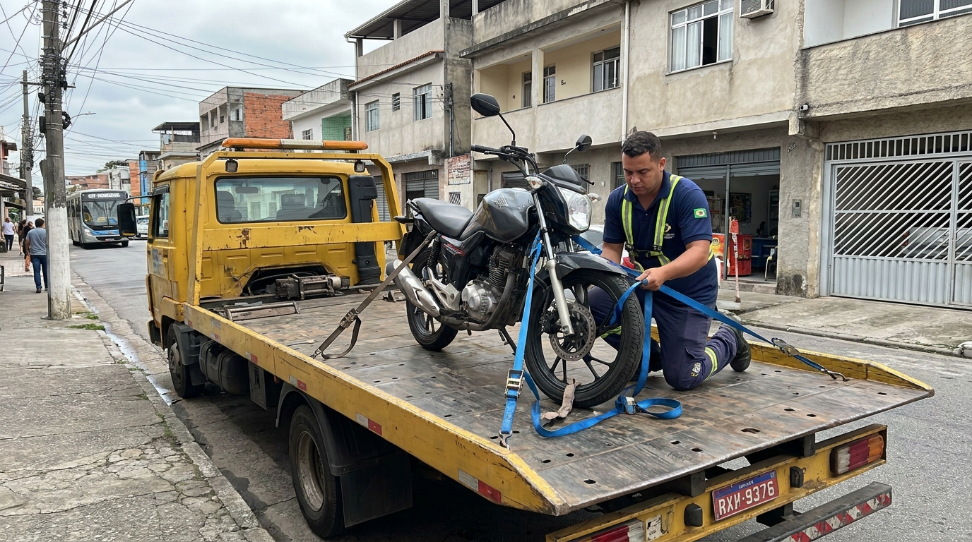 Auxílio para Moto no Local em Guarulhos‑SP