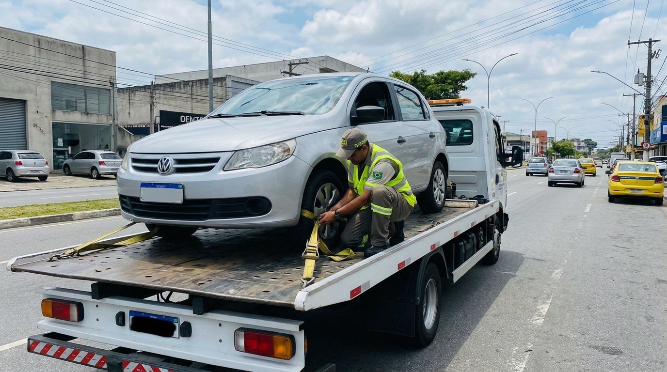 Recolhimento após Colisão em Guarulhos‑SP